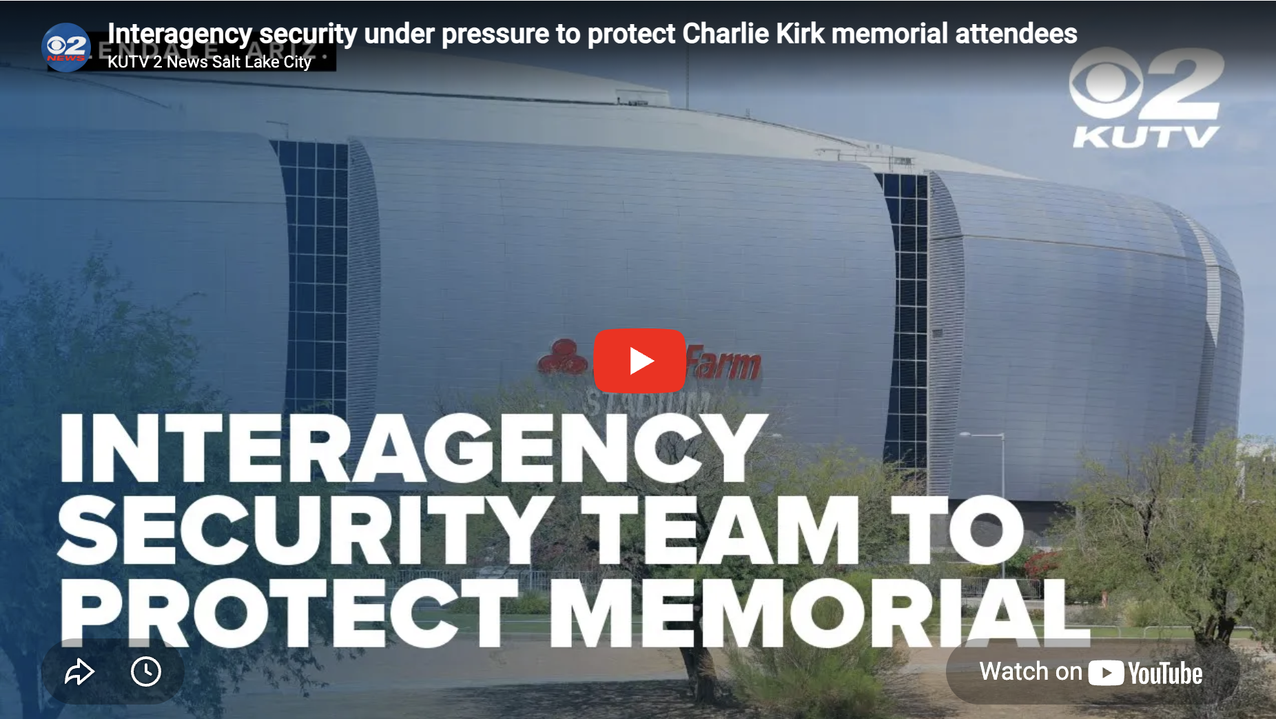 Interagency security under pressure to protect Charlie Kirk memorial attendees